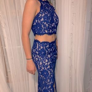 Two piece Prom dress